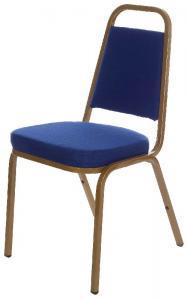 Ascot Blue & Gold Chair           