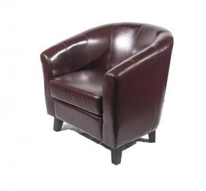 Ritz Faux Leather Tub Chair                               